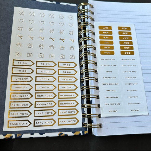 Midwood Brands Spiral Notebook/Journal Animal Print Wild At Heart Brand New - Picture 4 of 7